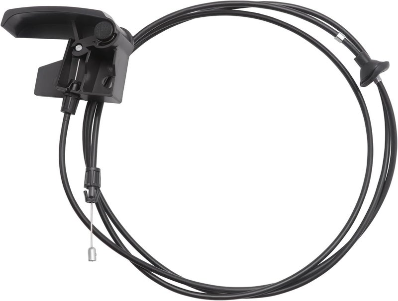 MK-Morzon 912-017 Hood Release Cable Compatible with 1999-2007 Cadillac Escalade ESV EXT Chevy Avalanche Silverado GMC Sierra 1500 2500 3500 Hood Latch Cable Handle Replace# 15142953 - Image 1